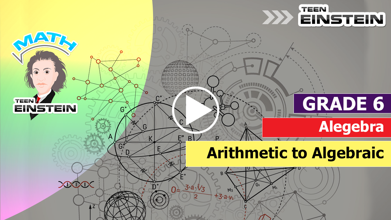 Arithmetic to algebraic expressions Expressions and Equations-Arithmetic to Algebraic Arithmetic to algebraic expressions
